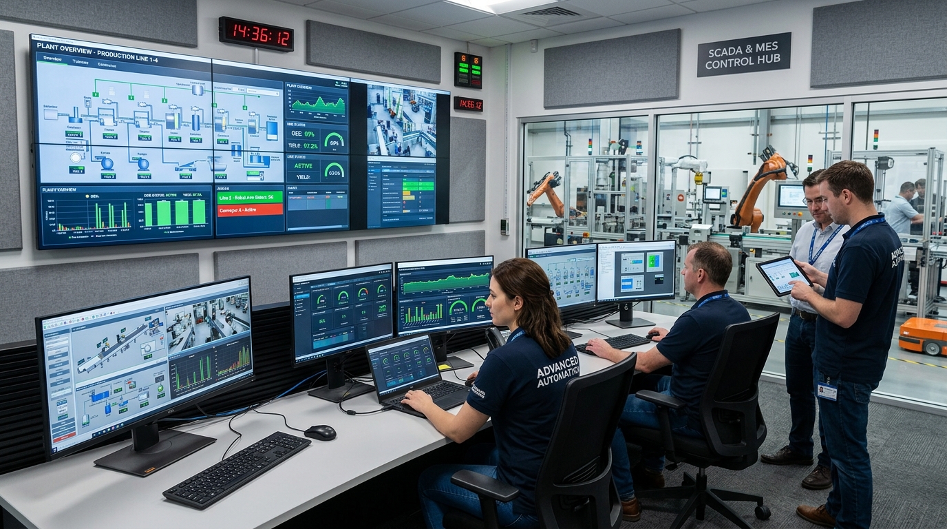 Automotive MES & SCADA Shop-Floor Telemetry Gateway